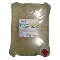 vendita online Sapone liquido mani te' verde e spezie 3 kg.  Detersivi, detergenti, disinfettanti, sgrassatori Saponificio Chizzoni Luigi & C.